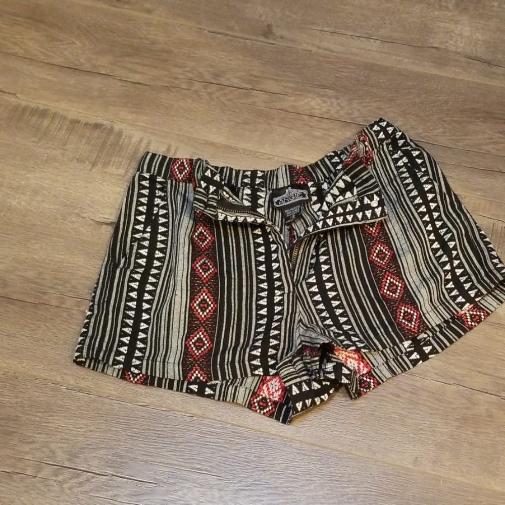 Angie tribal print shorts